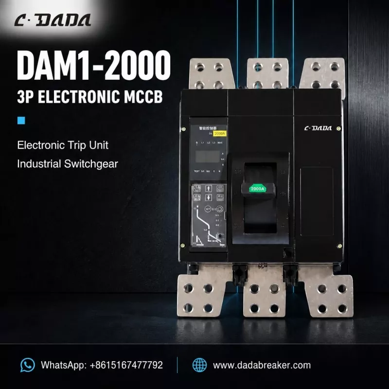 DAM1-2000 3P Itanna MCCB fun Industrial Switchgear | C·DADA Electric